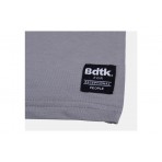 Body Talk Patch Logo Παιδική Αθλητική Βερμούδα Γκρι