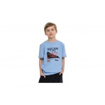 Body Talk Skateboard Time Παιδικό Κοντομάνικο T-Shirt Γαλάζιο