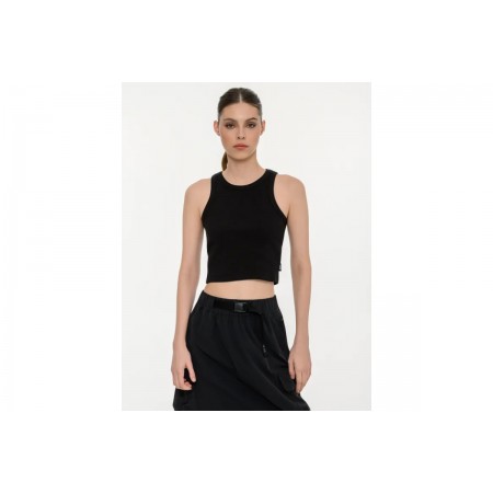 Body Talk Crop Top Αμάνικο Γυναικείο 