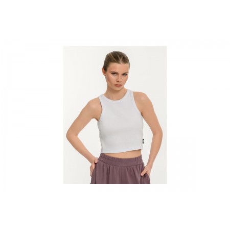 Body Talk Crop Top Αμάνικο Γυναικείο 