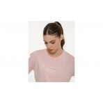 Body Talk Γυναικείο Κοντομάνικο T-Shirt Ροζ