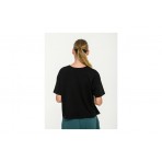 Body Talk Γυναικείο Κοντομάνικο T-Shirt Μαύρο