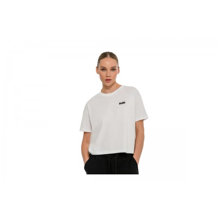 Body Talk Loose Fit Cropped T-Shirt Γυναικείο 