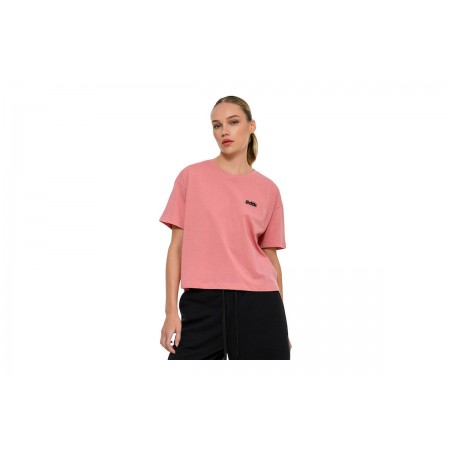 Body Talk Loose Fit Cropped T-Shirt Γυναικείο 
