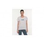 Body Talk Γυναικείο Κοντομάνικο T-Shirt Λευκό