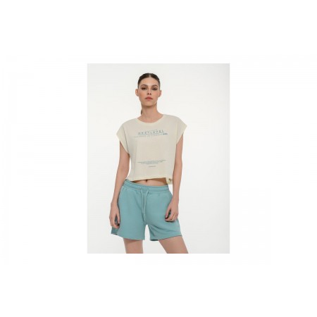 Body Talk Cropped Μπλούζα Αμάνικη Γυναικεία 