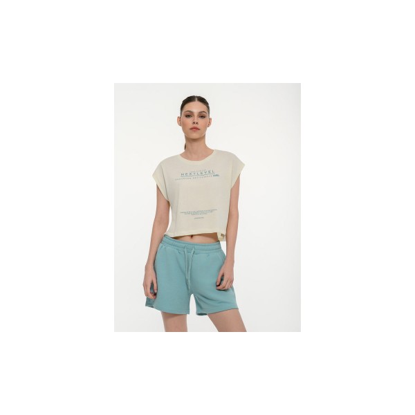 Body Talk Cropped Μπλούζα Αμάνικη Γυναικεία (1261-905128-00214)