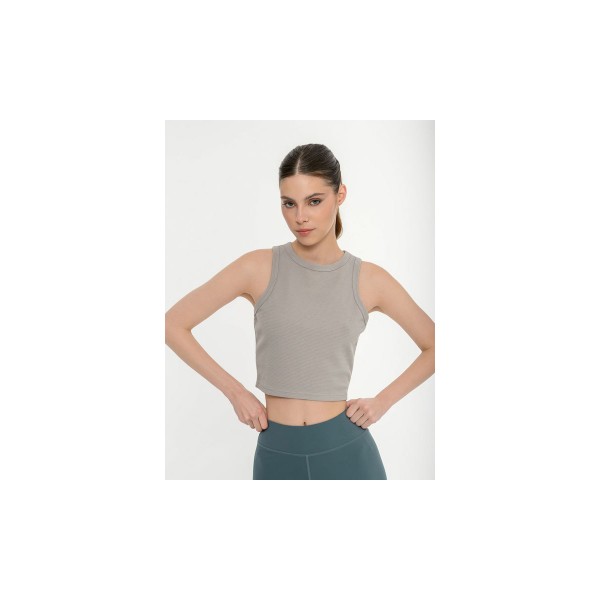 Body Talk Crop Top Αμάνικο Γυναικείο (1261-905323-00509)