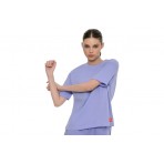 Body Talk Γυναικείο Κοντομάνικο T-Shirt Λιλά