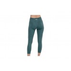 Body Talk High Waisted Γυναικείο Μακρύ Κολάν Πετρόλ