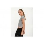 Body Talk Modal Blend Crop Top Κοντομάνικο Γυναικείο (1261-907528-00509)