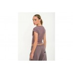 Body Talk Modal Blend Crop Top Κοντομάνικο Γυναικείο (1261-907528-00958)