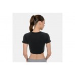 Body Talk Crop Top Κοντομάνικο Γυναικείο (1261-908920-00100)