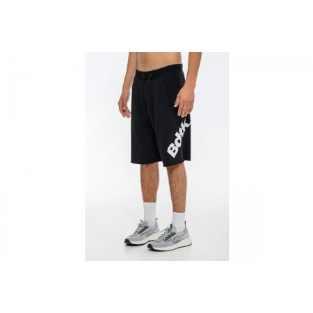 Body Talk Ανδρική Αθλητική Βερμούδα Μαύρη