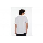 Body Talk Ανδρικό Κοντομάνικο T-Shirt Λευκό