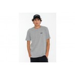 Body Talk Ανδρικό Κοντομάνικο T-Shirt Γκρι