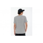 Body Talk Ανδρικό Κοντομάνικο T-Shirt Γκρι
