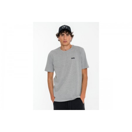 Body Talk Ανδρικό Κοντομάνικο T-Shirt Γκρι