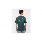 Body Talk Ανδρικό Κοντομάνικο T-Shirt Πετρόλ