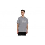 Body Talk Ανδρικό Κοντομάνικο T-Shirt Γκρι