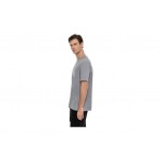 Body Talk Ανδρικό Κοντομάνικο T-Shirt Γκρι