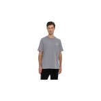 Body Talk Ανδρικό Κοντομάνικο T-Shirt Γκρι