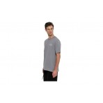 Body Talk Ανδρικό Κοντομάνικο T-Shirt Γκρι
