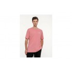 Body Talk Ανδρικό Κοντομάνικο T-Shirt Ροζ