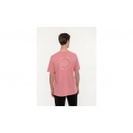 Body Talk Ανδρικό Κοντομάνικο T-Shirt Ροζ