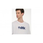 Body Talk Ανδρικό Κοντομάνικο T-Shirt Λευκό