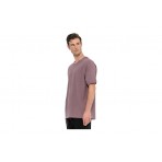Body Talk Geometry Ανδρικό Κοντομάνικο T-Shirt Σάπιο Μήλο