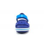 Crocs Crocband Βρεφικά-Παιδικά Σανδάλια Μπλε, Γαλάζιο, Λευκό