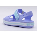 Crocs Crocband Βρεφικά-Παιδικά Σανδάλια Λιλά, Γαλάζια