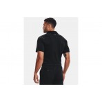 Under Armour Tech Ανδρικό Κοντομάνικο Polo T-Shirt Μαύρο