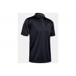 Under Armour Tech Ανδρικό Κοντομάνικο Polo T-Shirt Μαύρο