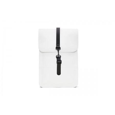 Rains Mini W3 Unisex Σακίδιο Πλάτης Λευκό