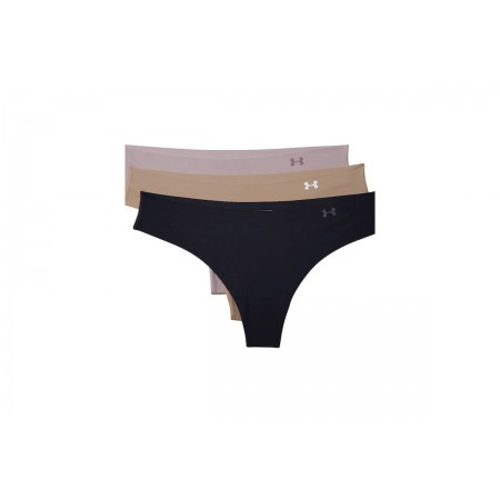 Under Armour 3 Pure Stretch Underwear Εσώρουχα String 3-Τεμάχια 