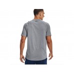 Under Armour Tech 2.0 Ανδρικό Κοντομάνικο T-Shirt Γκρι