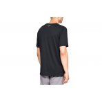 Under Armour Left Chest Logo Ανδρικό Κοντομάνικο T-Shirt Μαύρο