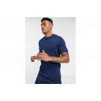 Under Armour Left Chest Logo Ανδρικό Κοντομάνικο T-Shirt Μπλε Σκούρο