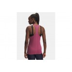 Under Armour HeatGear Armour Racer Γυναικείο Αμάνικο T-Shirt Ματζέντα