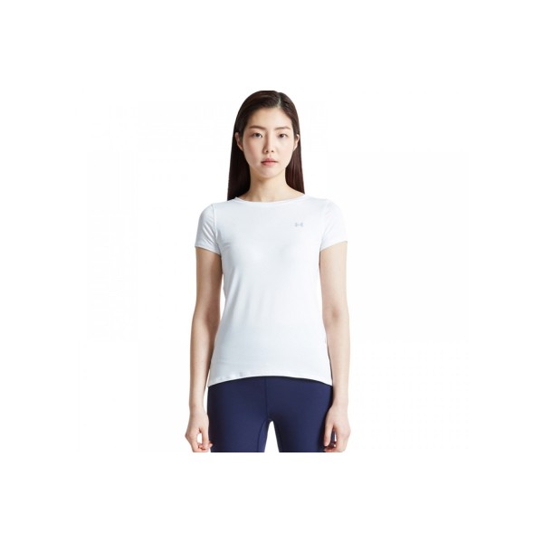 Under Armour Heatgear Ss T-Shirt Γυναικείο (1328964 100)