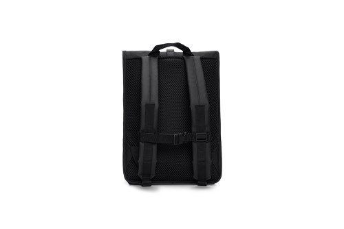 Rains Rolltop Rucksack Τσάντα Πλάτης Casual 17L (13320 BLACK)