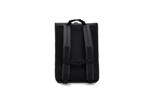 Rains Rolltop Rucksack Τσάντα Πλάτης Casual 17L (13320 BLACK)