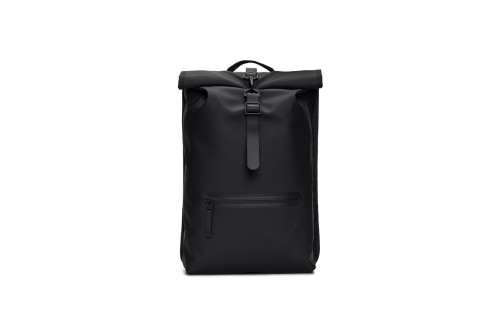 Rains Rolltop Rucksack Τσάντα Πλάτης Casual 17L (13320 BLACK)