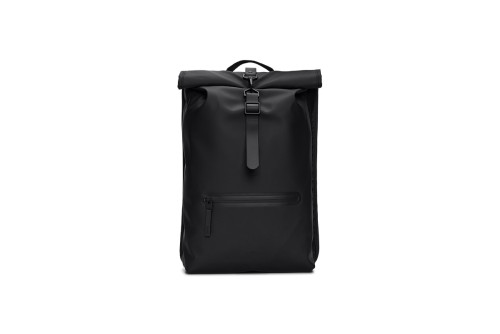 Rains Rolltop Rucksack Τσάντα Πλάτης Casual 17L (13320 BLACK)