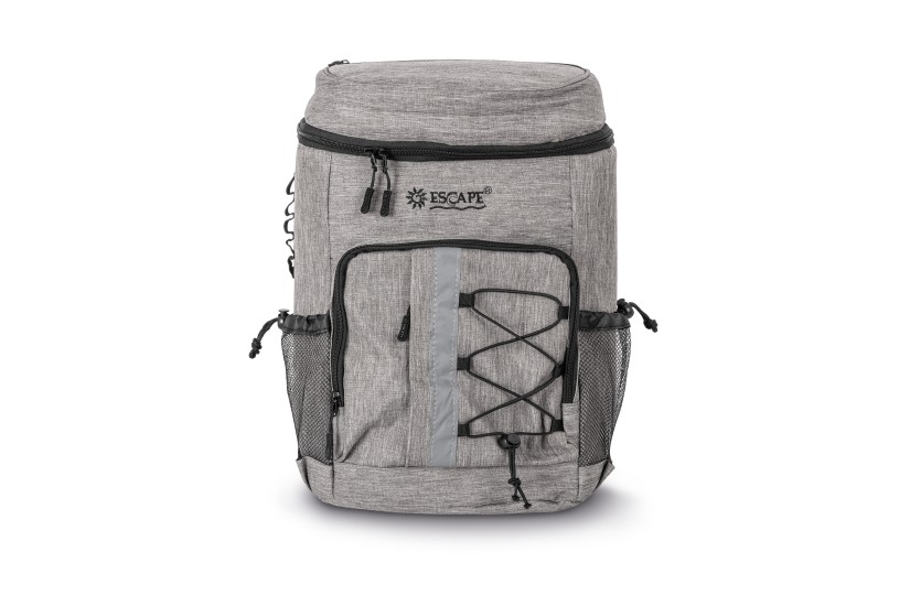 Escape Camping Ισοθερμική Τσάντα - Ψυγείο Escape Backpack Canva 21L Grey (13477)
