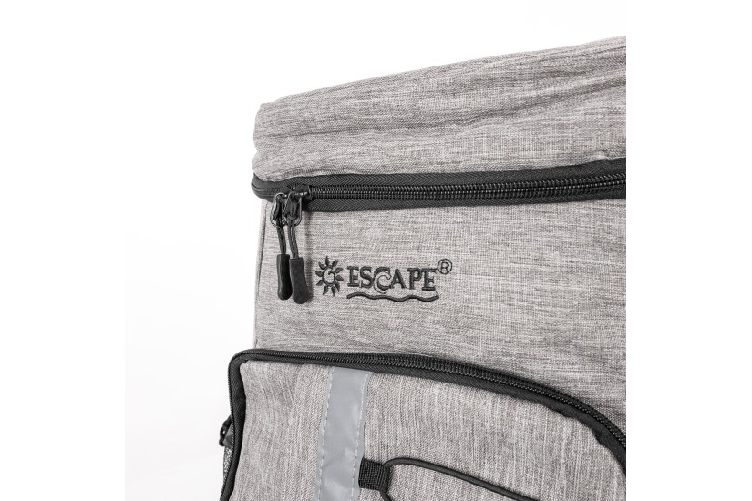 Escape Camping Ισοθερμική Τσάντα - Ψυγείο Escape Backpack Canva 21L Grey (13477)