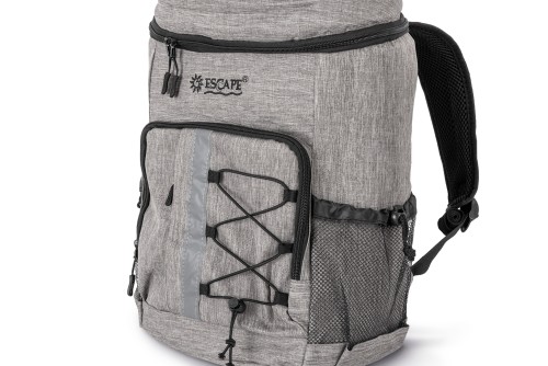 Escape Camping Ισοθερμική Τσάντα - Ψυγείο Escape Backpack Canva 21L Grey (13477)