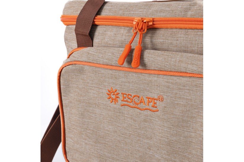Escape Camping Ισοθερμική Τσάντα - Ψυγείο Escape Canva 32L Sand Orange (13478)